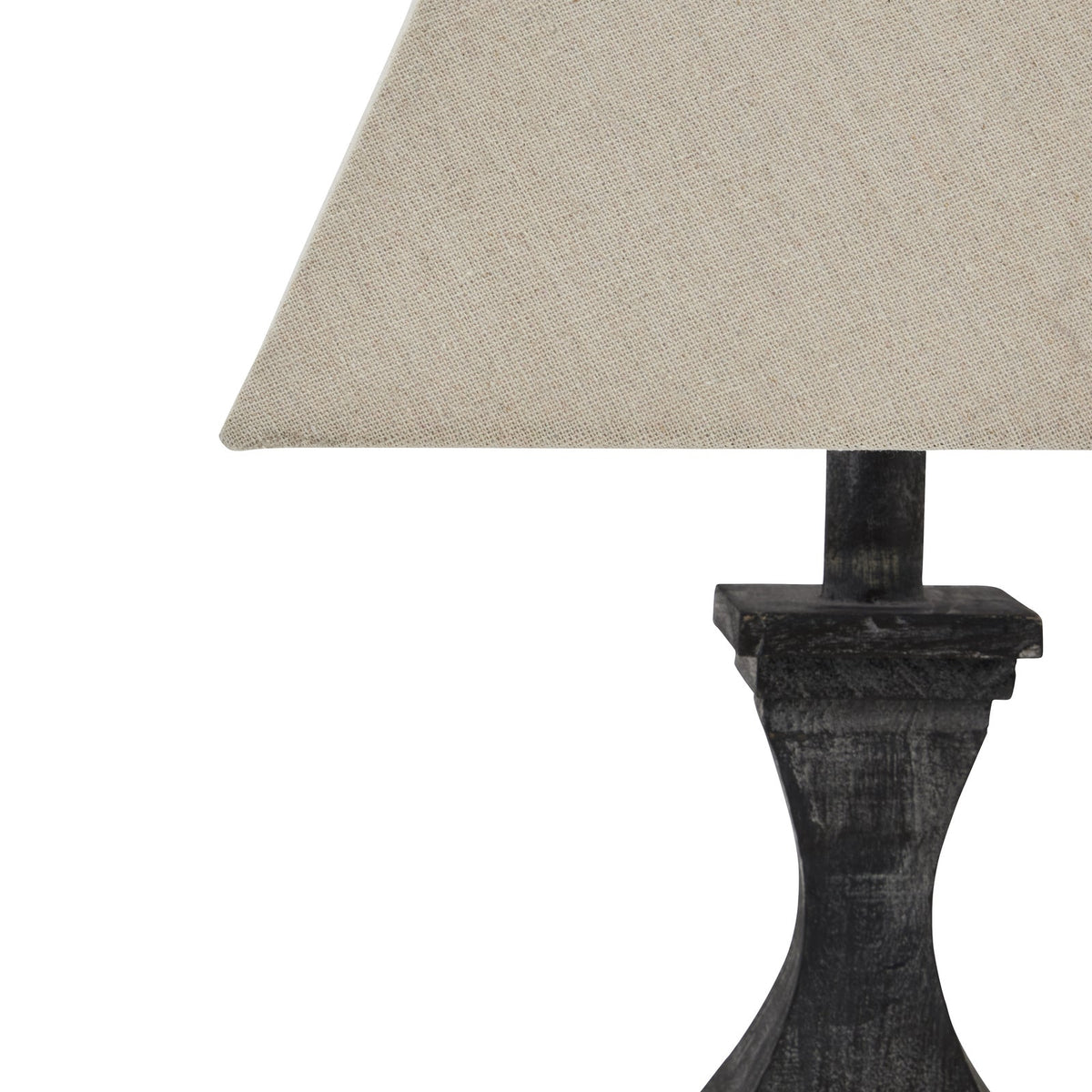 Incia | Fluted Wooden Table Lamp