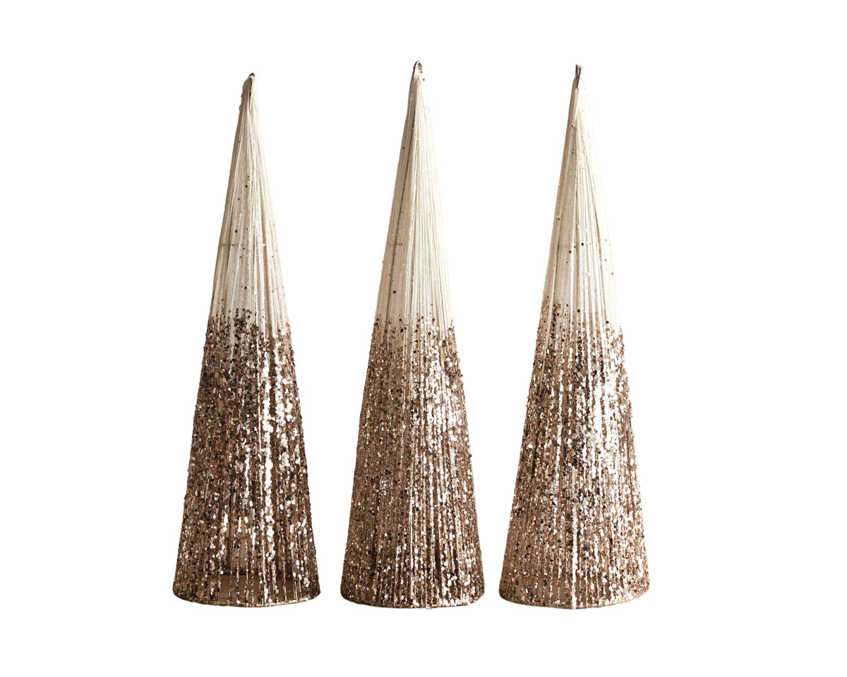 Snow-Kissed Christmas Cone Tree - 40cm