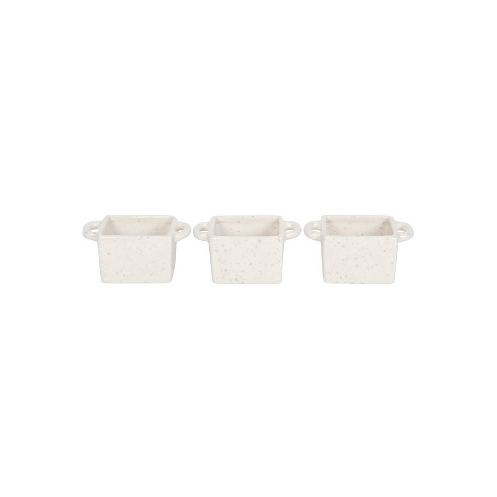 Christmas Eve Ceramic Treat Bowls - Set of 3