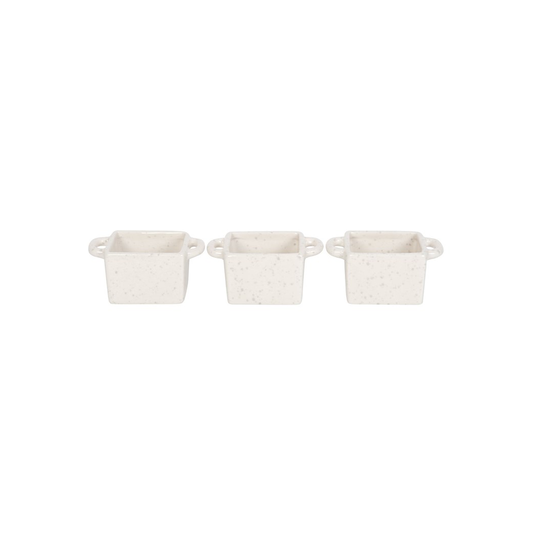 Christmas Eve Ceramic Treat Bowls - Set of 3