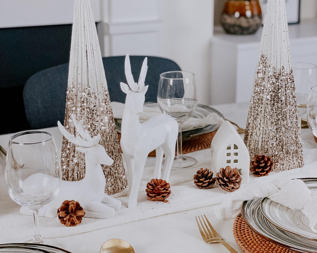 Snow-Kissed Christmas Cone Tree - 40cm