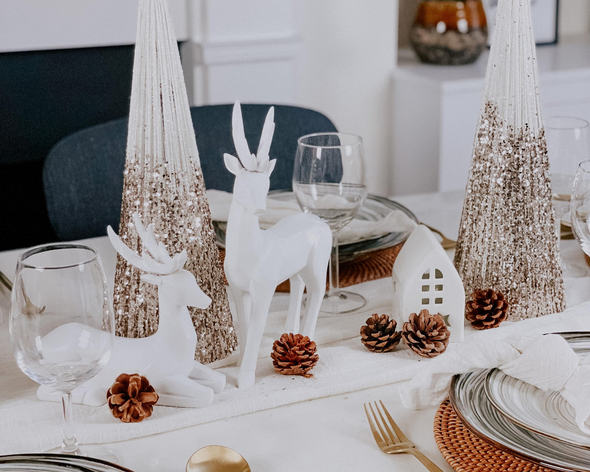 Snow-Kissed Christmas Cone Tree - 40cm