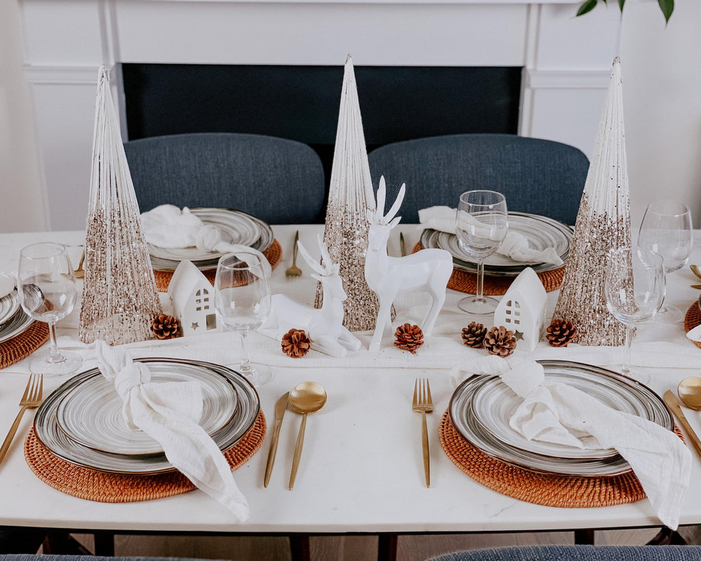 Snow-Kissed Christmas Cone Tree - 40cm