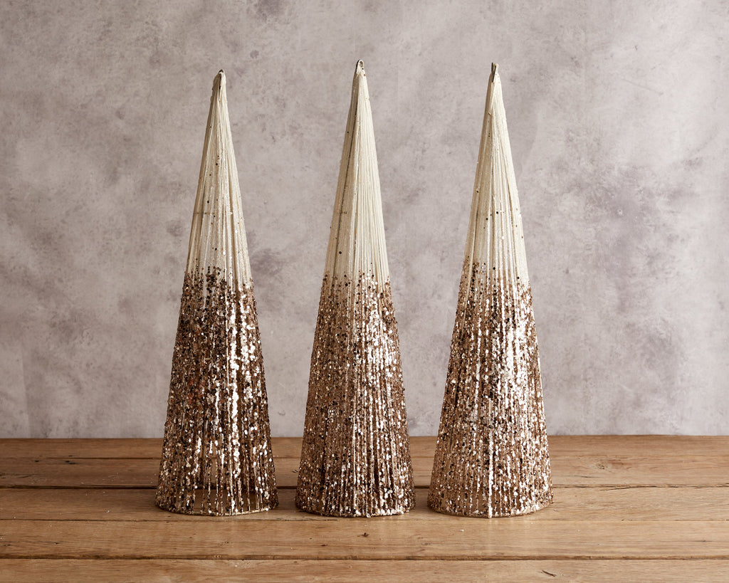 Snow-Kissed Christmas Cone Tree - 40cm