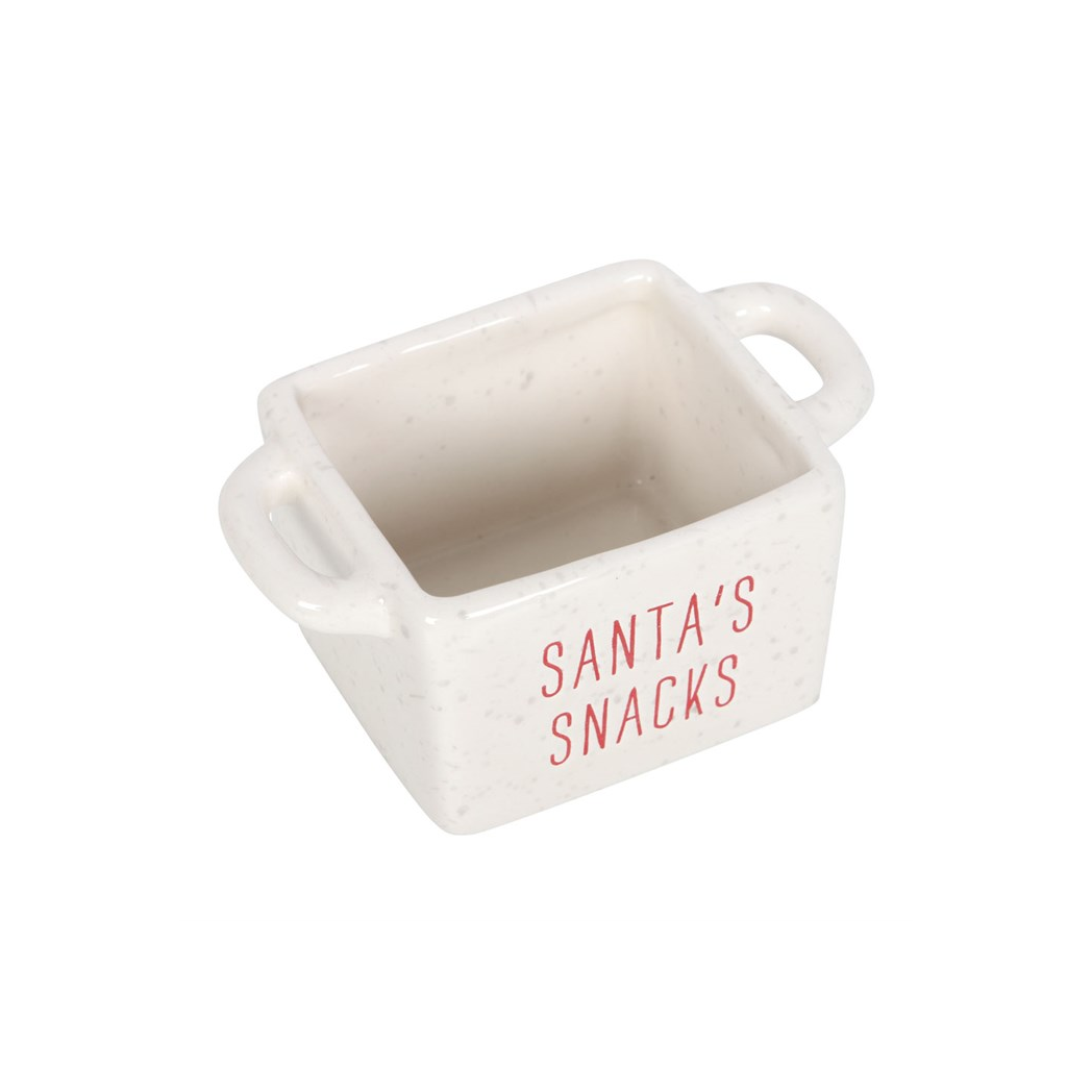 Christmas Eve Ceramic Treat Bowls - Set of 3