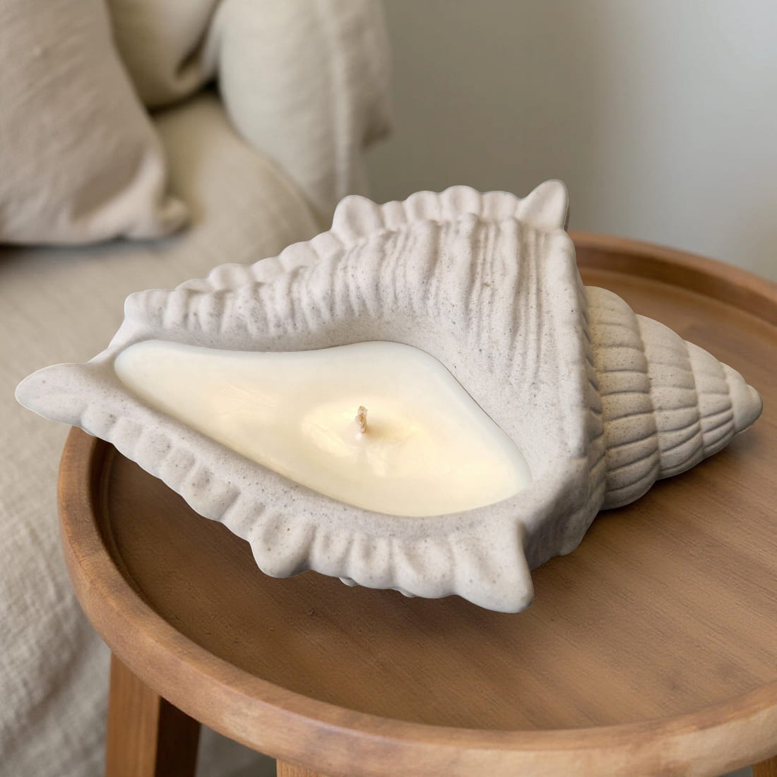 Coastal Conch Candle