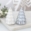 Iridescent Christmas Tree Salt and Pepper Shakers | Set of 2